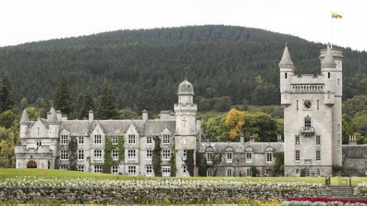엘리자베스 2세 영국 여왕이 서거한 스코틀랜드 에버딘셔의 밸모럴성. 로이터=연합뉴스