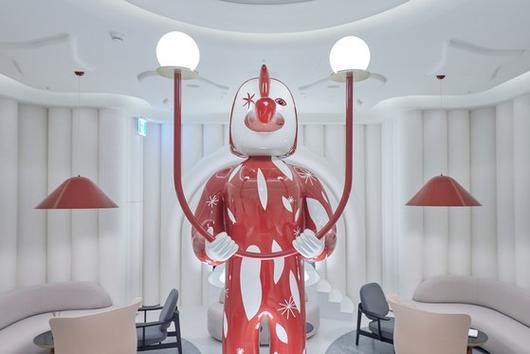 서울 영등포구 더현대서울 지하 2층에 있는 2030대 VIP 전용 라운지 'YP하우스'. 사진 현대백화점