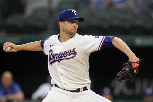 MLB 역사상 가장 공이 빠른 선발투수로 꼽히는 텍사스 레인저스 제이컵 디그롬. AP=연합뉴스