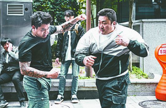 영화 '범죄도시3'가 1일 오전 8시 천만관객을 돌파하고 관객에 감사 인사를 전했다. 사진 에이비오엔터테인먼트, 플러스엠 엔터테인먼트