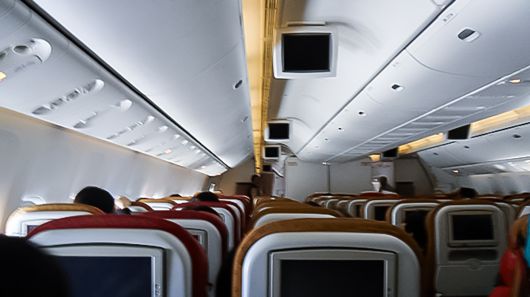 여객기 객실 모습. 중앙포토