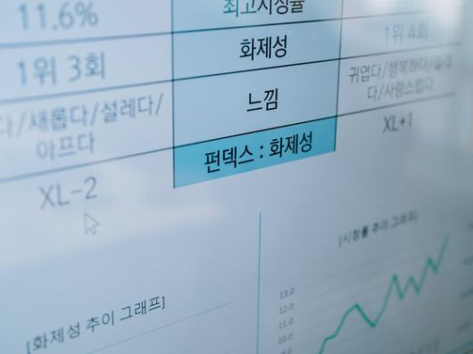 원 대표는 펀덱스 지수를 활용해 콘텐츠의 경쟁력을 지표로 나타낼 수 있다고 말한다. 사진 폴인, 송승훈