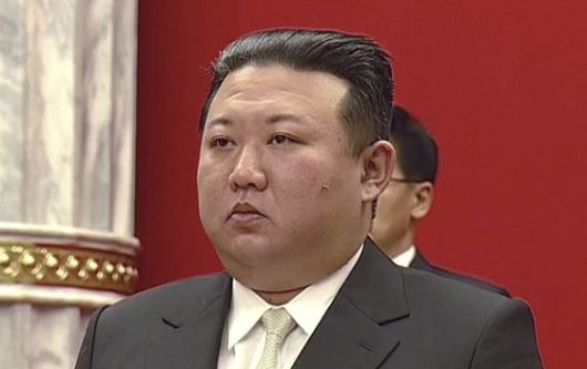 지난해 6월 16~18일 열린 북한 노동당 중앙위원회 제8기 제8차 전원회의 확대회의에 참석했던 김정은. 조선중앙TV. 뉴시스.