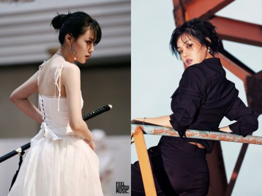 비비가 2022년 발매한 정규 1집 '로우라이프 프린세스 누아르'의 티저. 사진 필굿뮤