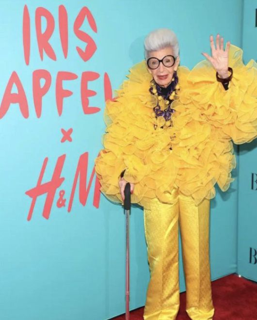 H&M과 협업한 아펠. 인스타그램