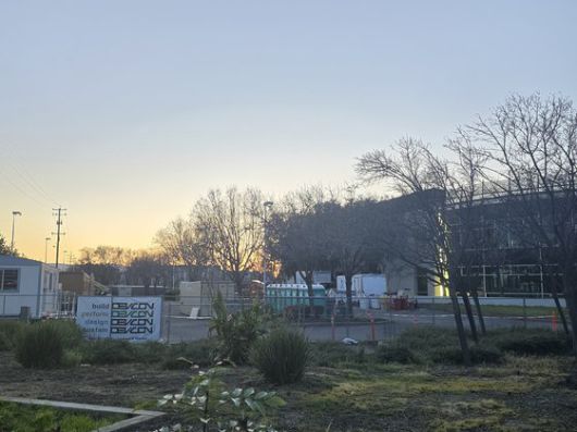 지난달 방문한 미국 캘리포니아 새너제이의 SK하이닉스 아메리카. 공사가 한창이었다. 새너제이=박해리 기자