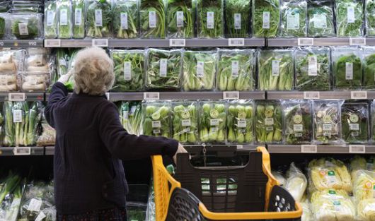 소비자가 대형마트에서 장을 보고 있다. 이 기사와 직접 관련 없는 자료 사진. 연합뉴스