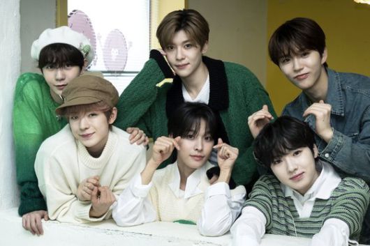 그룹 NCT WISH가 3일 오후 서울 성동구 성수동에서 라운드 인터뷰에 임하고 있다. 장진영 기자. 2024.04.03.