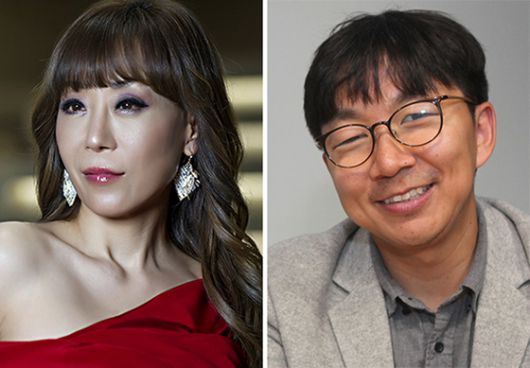 조수미(左), 목진석(右)