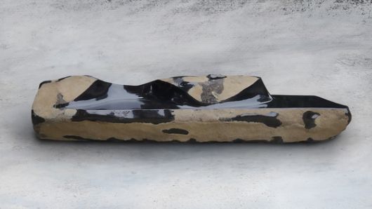 최병훈,'태초의 잔상(Aftermage of beginning) 024 617 2024,Basalt(현무암).313x610x690cm. [사진 최병훈 작가 제공]