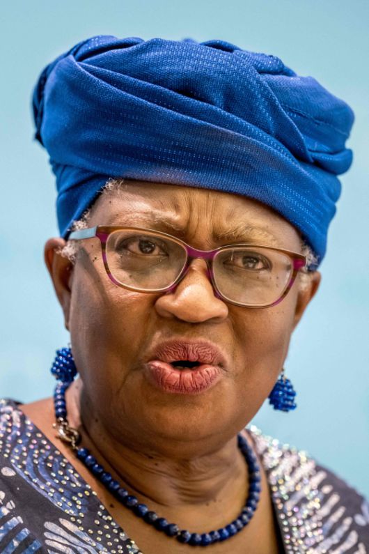 응고지 오콘조이웨알라 세계무역기구(WTO) 사무총장. AFP=연합뉴스