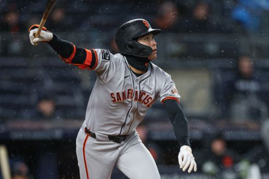 이정후의 홈런은 올 시즌 1호이자 메이저리그 진출 이후 3호다. AP=연합뉴스