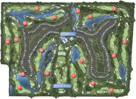 LIV 골프 코리아를 개최할 잭 니클라우스 골프 클럽. 사진 잭 니클라우스 골프 클럽 홈페이지 캡처