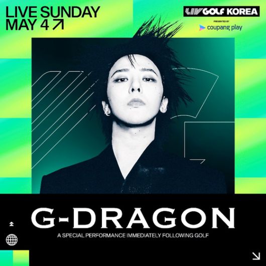 LIV 골프 코리아 최종 라운드 종료 직후에는 GD의 콘서트가 열린다. 사진 스포츠닷