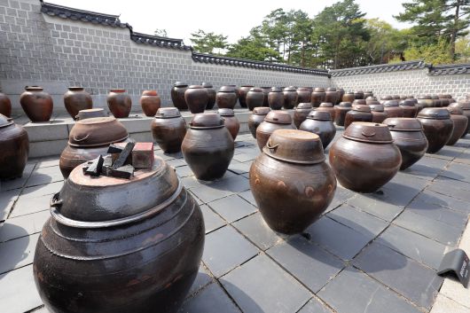 장 항아리를 보관하는 장고 모습. 장진영 기자