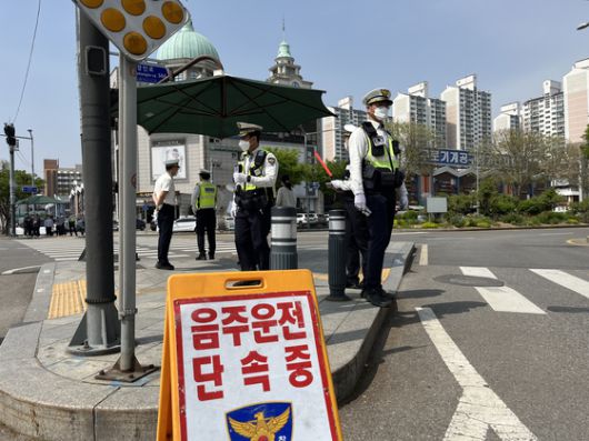 음주운전 단속 자료사진. 장서윤 기자