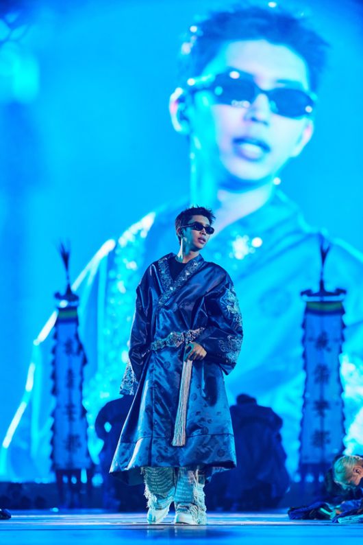 가수 임영웅은 힙합, 발라드, 재즈, 트로트 등 다양한 장르로 콘서트를 펼쳤다. 사진 물고기뮤직