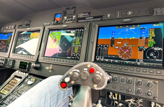 산불 진압 헬기 위치를 실시간으로 추적하는 산불감시시스템. 문희철 기자