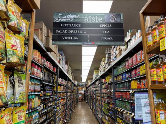 지난 2월 미국 뉴욕 브루클린의 한 식음료 매장의 모습. 로이터=연합뉴스