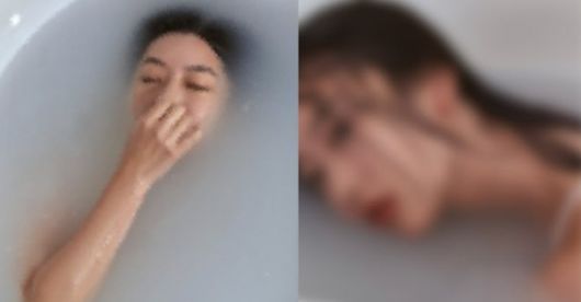 A사의 토너 광고 사진. 사진 엑스 캡처