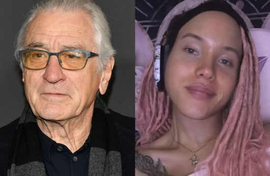 로버트 드니로(왼쪽)와 그의 자녀 에어린. AP=연합뉴스·에어린 인스타그램