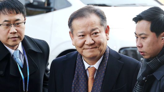 이상민 전 행정안전부 장관이 지난 2월 11일 오전 서울 종로구 헌법재판소에서 열린 윤석열 대통령 탄핵 심판 7차 변론기일에 증인으로 출석하고 있다. 사진공동취재단
