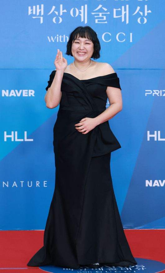 여자 예능상을 수상한 이수지. 사진 뉴스1