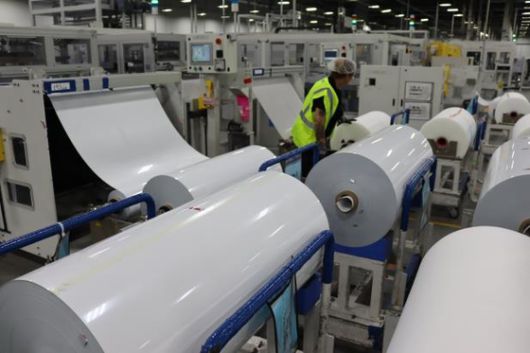 한화솔루션 미국 조지아주 달튼 1공장 전경.