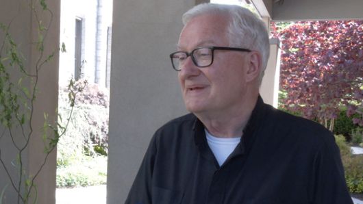 10일(현지시간)교황 레오 14세의 모교인 미국 펜실베이니아 빌라노바대학의 성당에서 진행된 미사에 앞서 학교가 포함된 성 토마스 교구를 담당하는 조셉 나그로 신부가 중앙일보와 인터뷰하고 있다. 빌라노바=강태화 특파원