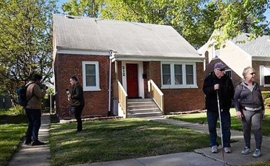 미국 일리노이주 시카고 남부 돌턴에 있는 교황 레오 14세의 유년 시절 집. AFP=연합뉴스