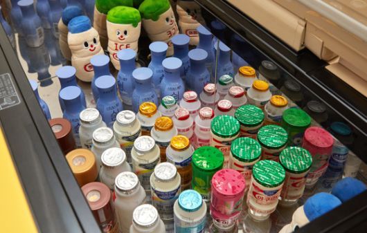 프레시 매니저들이 사용하는 움직이는 냉장 카트 ‘코코’에는 수납공간이 매우 많아 많은 양의 발효유를 담아둘 수 있었다.