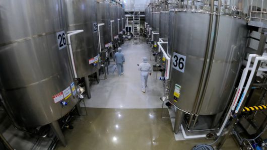 야쿠르트는 생산부터 유통까지 총 25단계를 거치는데 hy 팽택공장 견학을 통해 그 과정을 엿볼 수 있다.