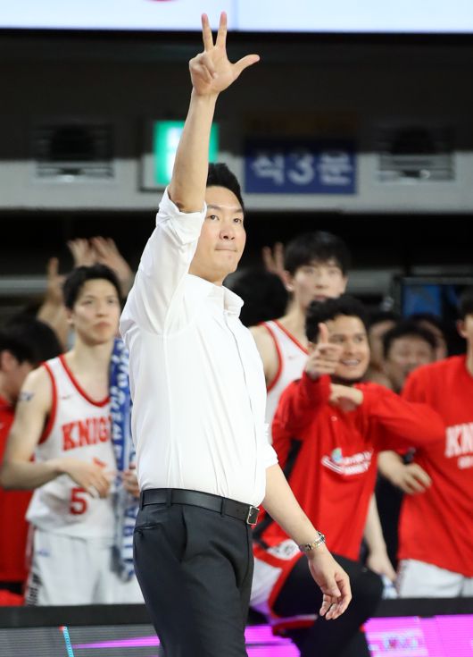 서울 SK 전희철 감독. [뉴스1]