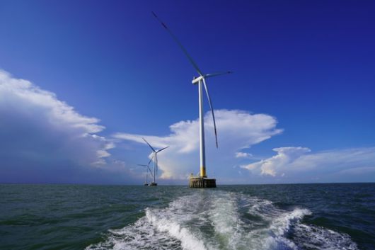 베트남 티엔장성 TPD 해상풍력 발전단지. 사진 SK이노베이션 E&S