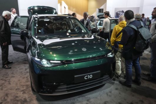 중국 전기차 기업 리프모터는 유럽에 EREV 모델을 출시했다. AP=연합뉴스