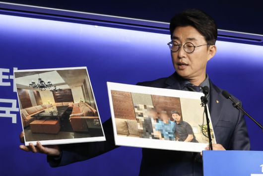 나경원 국민의힘 공동선거대책위원장이 19일 오전 국회에서 열린 중앙선거대책위원회 회의에 참석해 발언하고 있다. 전민규 기자