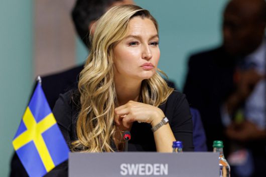 에바 부슈 스웨덴 에너지부 장관 겸 부총리. AFP=연합뉴스