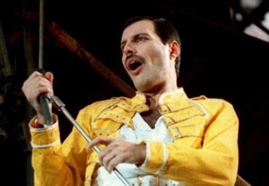 퀸의 보컬리스트 프레디 머큐리. AP=연합뉴스