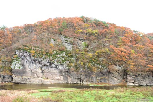 국제기념물유적협의회는 우리 정부가 세계유산으로 등재 신청한 반구천 암각화에 대해 '등재' 권고 판단을 내렸다고 26일 밝혔다. 등재 여부는 7월 프랑스 파리에서 열리는 제47차 세계유산위원회에서 결정된다. 사진은 국보 '울주 대곡리 반구대 암각화' 전경. 사진 국가유산청
