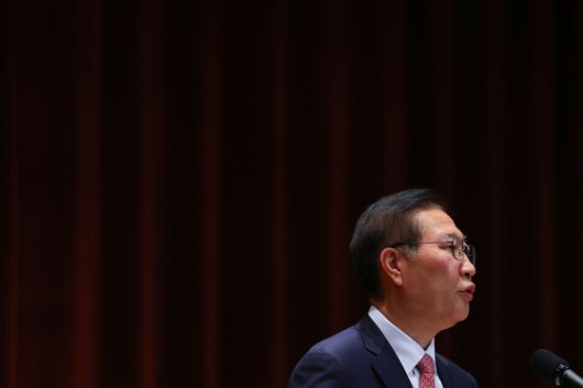 박성재 법무부 장관이 5일 정부과천청사 법무부에서 열린 이임식에 참석하고 있다. 연합뉴스