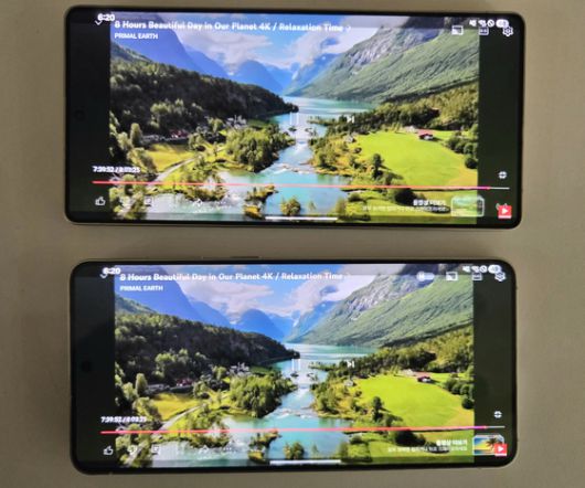 갤럭시 S25 엣지(배터리 용량 3900mAh)와 갤럭시 S25 울트라(5000mAh) 모델의 배터리 성능 테스트 모습. 화면 크기는 울트라(6.9인치)가 엣지(6.7인치)보다 약간 더 크다. 동일한 조건의 8시간 테스트에서 배터리 잔량은 울트라 58%, 엣지 47%였다. 이가람 기자