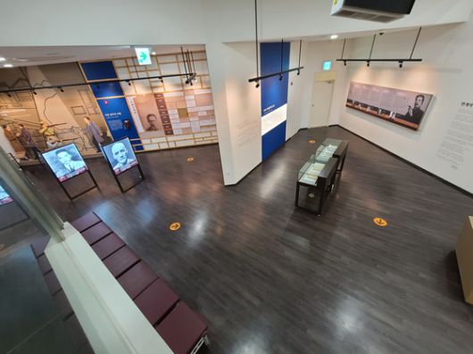 경북 안동 이육사문학관 내부전시관 모습. 사진 경북나드리