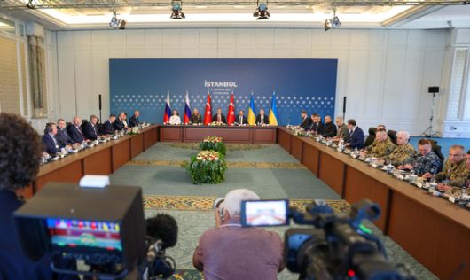 우크라이나와 러시아 간의 2차 평화 협상이 지난 2일(현지시간) 튀르키예 이스탄불에서 개최됐다. 신화=연합뉴스