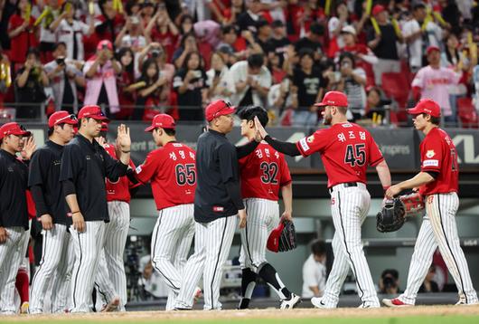 KIA 선수들. 연합뉴스
