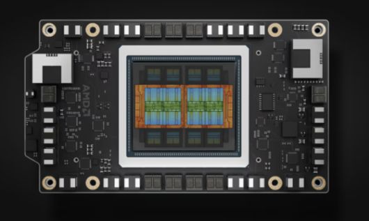 AMD 신형 GPU MI350. 사진 AMD
