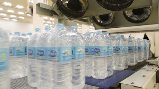 중국 지린(吉林)성 옌볜(延邊)조선족자치주 얼다오바이허(二道白河)진에 위치한 농심 백산수 신공장 생산설비. 사진 농심