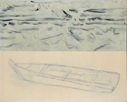 이강소,무제-88008, 1988. 캔버스에 유채,182x227cm. [사진 타데우스 로팍]