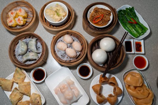 ‘원딤섬’의 다양한 딤섬 요리.