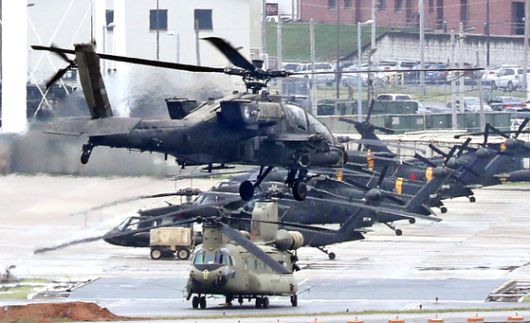 경기도 평택시의 주한미군 캠프 험프리스 기지. 뉴스1