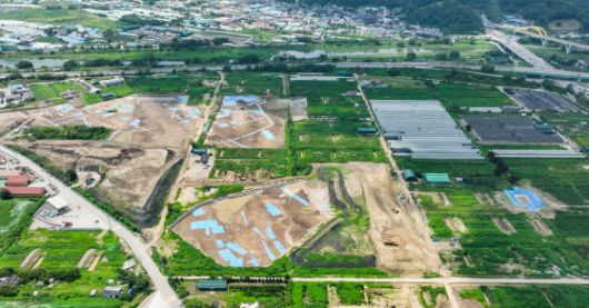 수도권 3기 신도시인 남양주시 왕숙지구 전경. [연합뉴스]